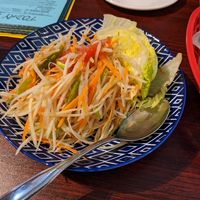 Som tum aka papaya salad at Little Elephant Thai  in York