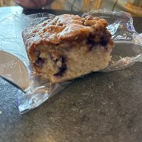 Blueberry coffee cake  at Cinnaholic in Tulsa