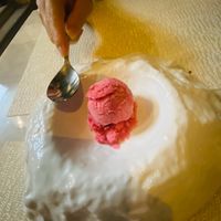 Vegan berry sorbet at Hectors Kitchen in Punta De Mita