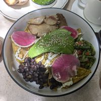 Chilaquiles at La Cabra Iluminada in San Miguel De Allende
