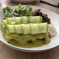 Enchilada Verde  at La Cabra Iluminada in San Miguel De Allende