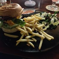 Bulgogi burger at Nokum Space - 공간 녹음  in Seoul
