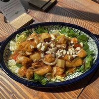 I forgot the Korean name but it was like a sweet and sour pork and it was really good!  at Nokum Space - 공간 녹음  in Seoul
