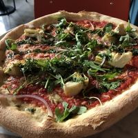 Arti Joking Me  at Vegan Pizza Bar in Rotterdam