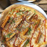 K-Pizza --- July 4th at Vegan Pizza Bar in Rotterdam