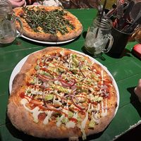 Truffelpizza  at Vegan Pizza Bar in Rotterdam