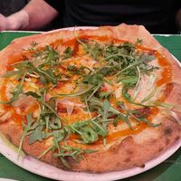 Nduja pizza  at Vegan Pizza Bar in Rotterdam