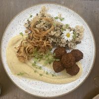 Falafel at Annapoorna in Rio De Janeiro