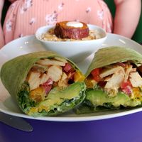 Brreito at Raw Can Roll Cafe in Wayne