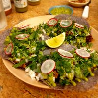 taco plate.. comes with 3 at High House in Seoul