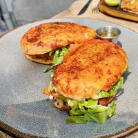 Creole papas pambazo  at Ojo de Maíz in Mexico City