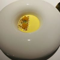 Rasmalai. Amazing. Vegan one with tofu  at Haoma in Bangkok