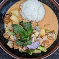Massaman Curry at Fugu-Nydegg in Bern
