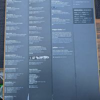 Menu at Fugu-Nydegg in Bern