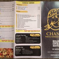 MENU 1 at Chang Thai in Brecon