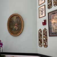 Wall art at Clementine's Naught and Nice Creamery in Lake St Louis