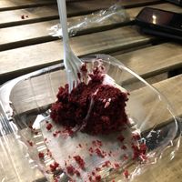 Red velvet cake! at C4Eats in Hollywood
