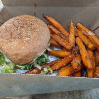 Spicy Chickun Sandwich at C4Eats in Hollywood