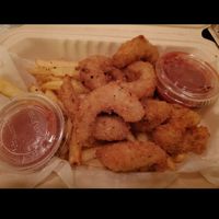 Shrimp and grits. One month after opening. DOES NOT TASTE THE SAME ANYMORE at C4Eats in Hollywood