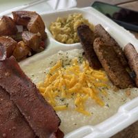 Breakfast platter! #Veganuary at C4Eats in Hollywood