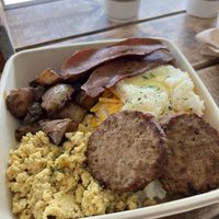 Breakfast Platter was awesome!   at C4Eats in Hollywood