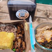 Citrus tips dinner & grilled chik'n bowl 🙌🏼 at C4Eats in Hollywood