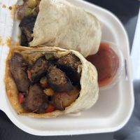 Breakfast burritoos  at C4Eats in Hollywood