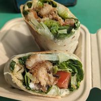 Chick'n wrap at C4Eats in Hollywood