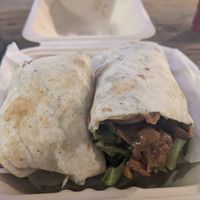 Citrus Rib Wrap at C4Eats in Hollywood