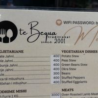   at Te Becqua in Sarande