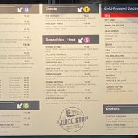 Offerings are named after NYC subway stops  at The Juice Stop in Jupiter