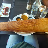 The vegan dosa at Turmeric Kitchen 65 in Taunton