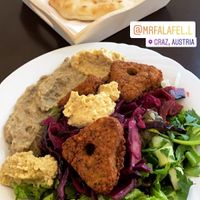   at Mr Falafel in Graz