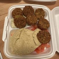 Falafel bowl  at Mr Falafel in Graz