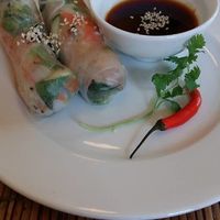 Summer rolls at Loving Hut in Hamburg