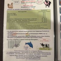 Menu (2/5).  at Loving Hut in Hamburg