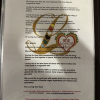 Menu (1/5).  at Loving Hut in Hamburg