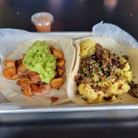 Two step and terilingua tacos at Tellus Joe in Austin