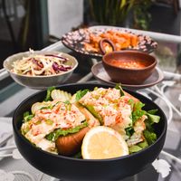 Lobster rolls at Golden State Vegan Sushi in Bangkok