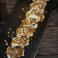 Rainbow satay   at Golden State Vegan Sushi in Bangkok