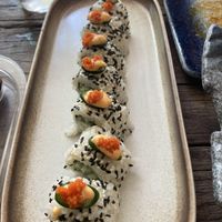 Spicy California roll without the avocado   at Golden State Vegan Sushi in Bangkok