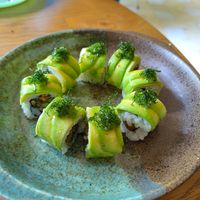  at Golden State Vegan Sushi in Bangkok