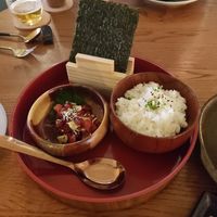 Make your own sushi tacos watermelon tuna at Golden State Vegan Sushi in Bangkok