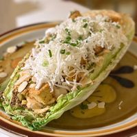 Grilled kimchi ranch salad  #Veganuary at Golden State Vegan Sushi in Bangkok