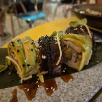 Caterpillar at Golden State Vegan Sushi in Bangkok