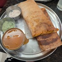 Mushroom dosa at Ashiana Vegetarian Restaurant in Nairobi