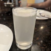 Lime soda with salt at Ashiana Vegetarian Restaurant in Nairobi