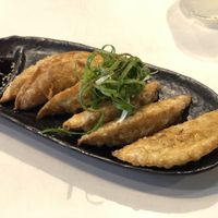 Vegan gyoza  at Shizuku Ramen & Craft Beer in Abbotsford