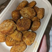 Soya Chaap Kurkure (aka nuggies!!) at The Bodhi Cafe in Mumbai