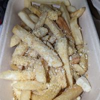 Parmesan Fries With Truffle Mayo on side at The Bodhi Cafe in Mumbai
